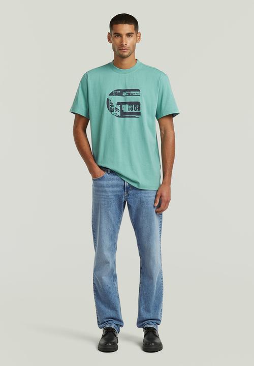 G-STAR - G Icon Gr R T - Medium Blue