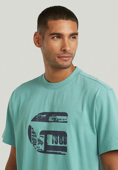 G-STAR - G Icon Gr R T - Medium Blue