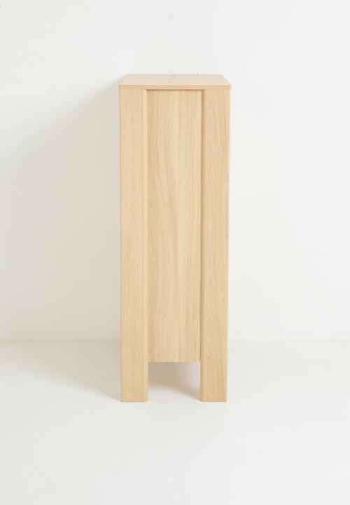 Sixth Floor - Noir 5 Drawer - Natural