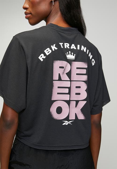 Reebok - Lux Batwing Graphic T-Shirt - Black