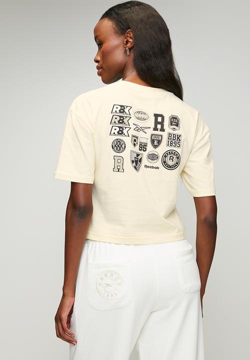 Reebok - Blended Patches T-Shirt - Chalk