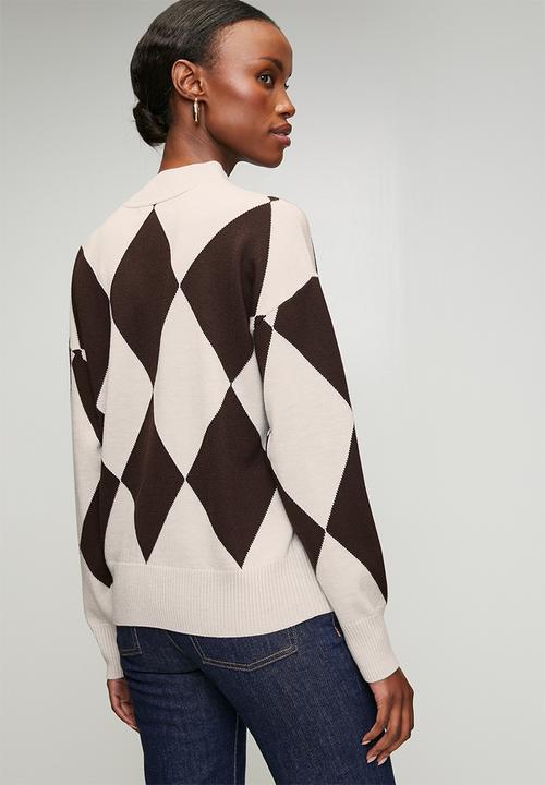 Pringle of Scotland - Pringle nora merino jersey - stone