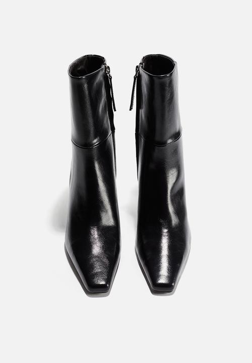 H&M - Heeled ankle boots - black