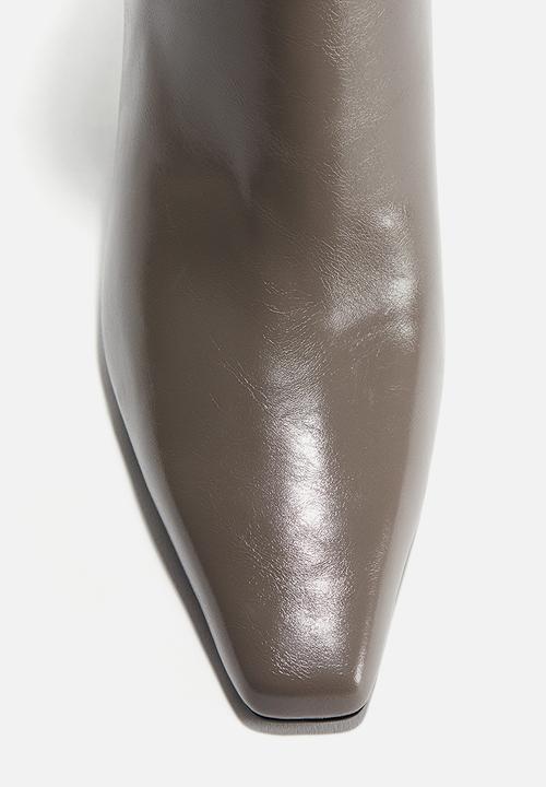 H&M - Heeled ankle boots - dark grey