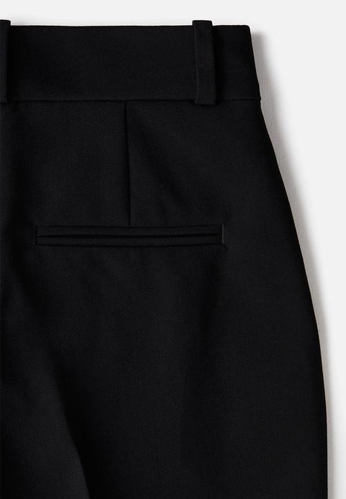 H&M - Tailored trousers - black