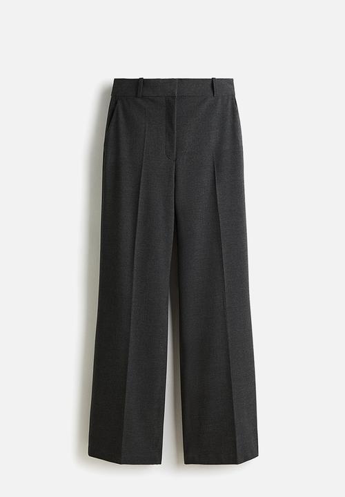 H&M - Tailored trousers - dark grey