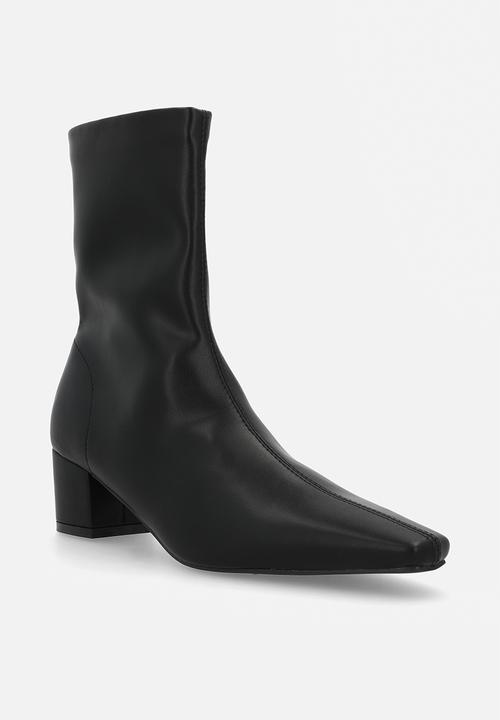 Raid London - Meadow sock boot - black 