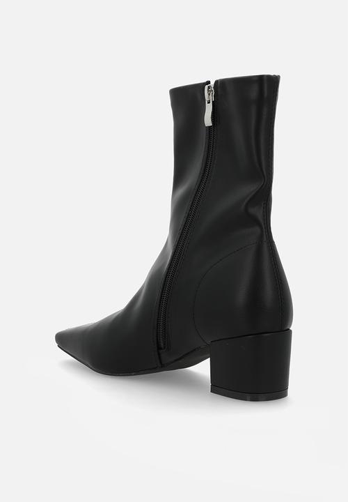Raid London - Meadow sock boot - black 
