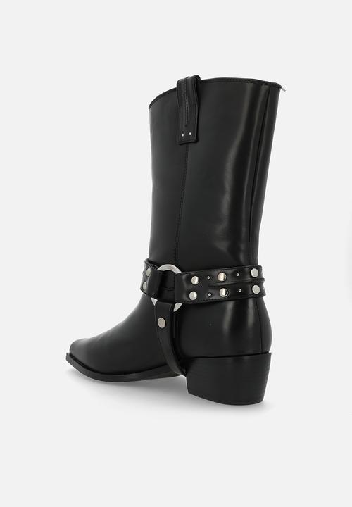 Raid London - Florrie biker boot - black 