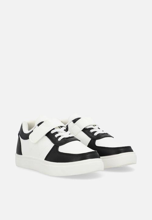 Pop Candy - Hybrid closure sneakers - black/white