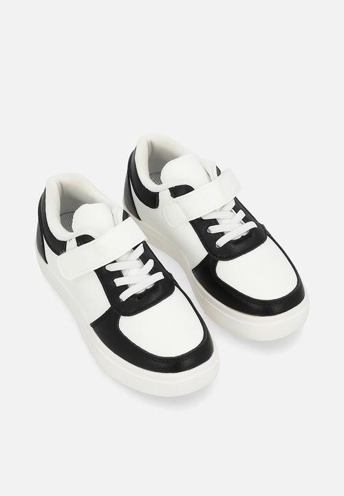 Pop Candy - Hybrid closure sneakers - black/white
