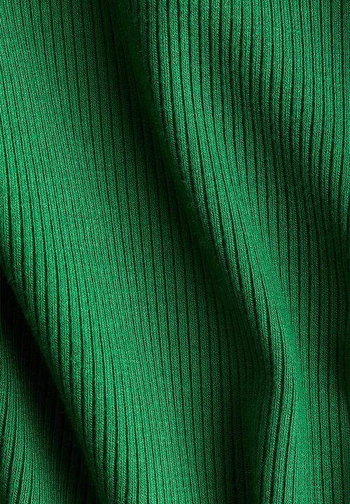 H&M - Stand-collar vest top - green