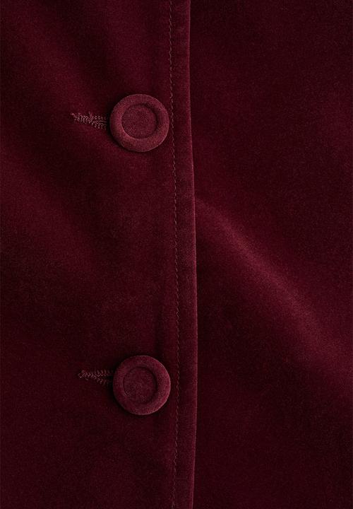 H&M - Jacket - burgundy