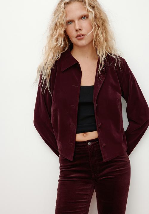 H&M - Jacket - burgundy