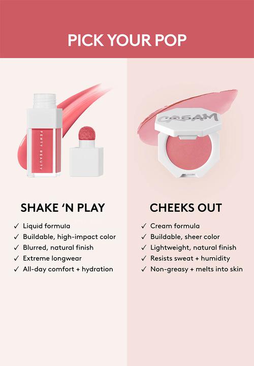 Fenty Beauty - Shake N Play Liquid Blush - Bow'Peep