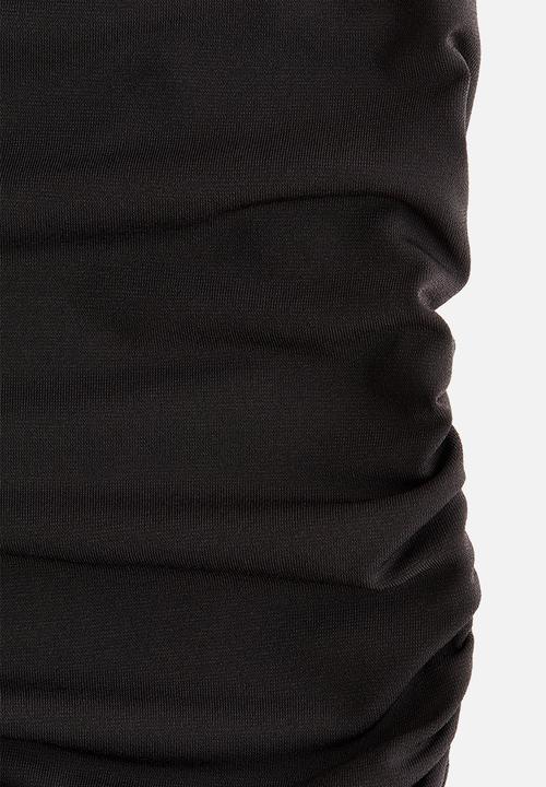H&M - Draped top - dark brown