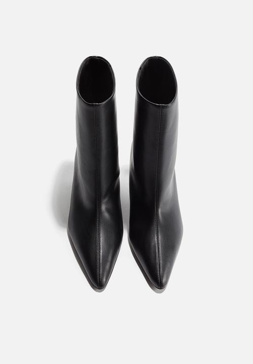 H&M - Heeled ankle boots - black
