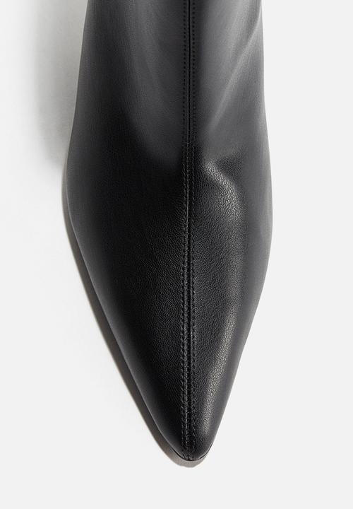 H&M - Heeled ankle boots - black