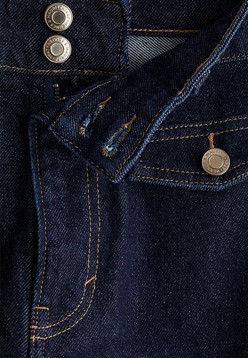 H&M - Flared high jeans - dark denim blue