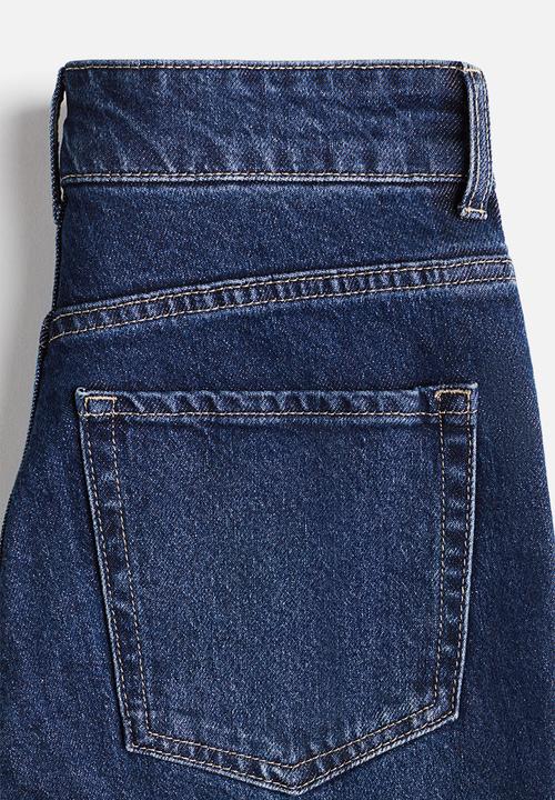 H&M - Flared high jeans - dark denim blue
