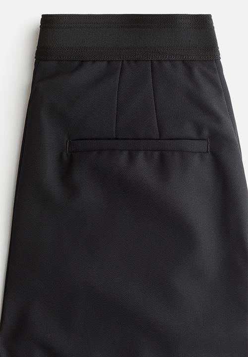 H&M - Wool-blend trousers - black