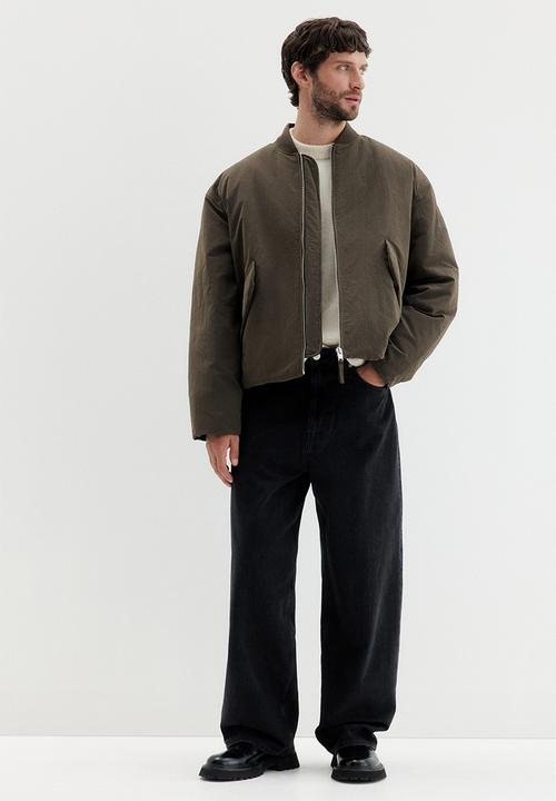 Scye サイ Nylon Cotton Bomber Jacket Silk Nylon Parachute Cloth Bomber Jacket | Scye(サイ ベーシックス