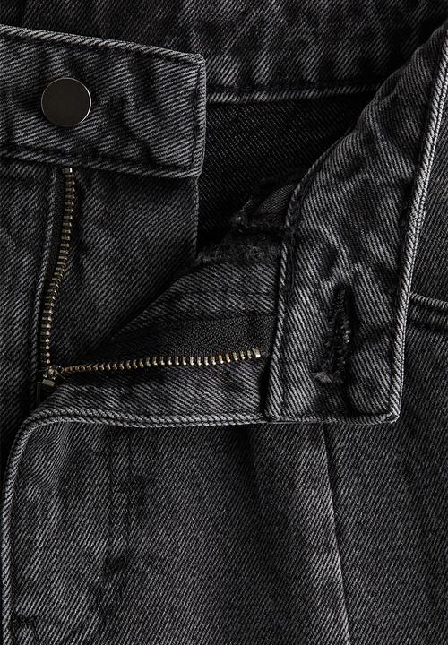 H&M - Seam-detail jeans - dark grey