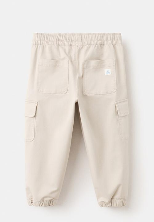 MANGO - Trousers EGEO - Natural