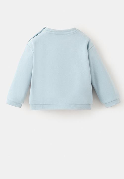 MANGO - Sudadera - Light/Pastel Blue