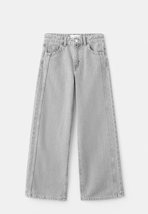 MANGO - Jeans Liliana -open grey