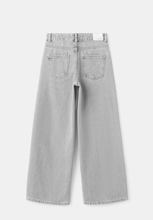 MANGO - Jeans Liliana -open grey