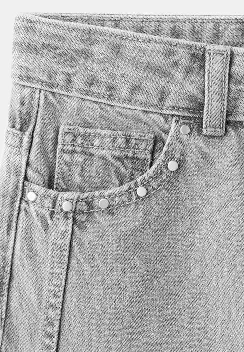 MANGO - Jeans Liliana -open grey