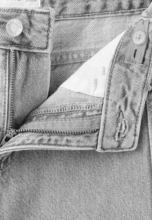MANGO - Jeans Liliana -open grey