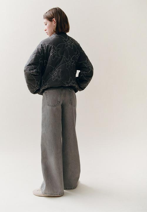 MANGO - Jeans Liliana -open grey