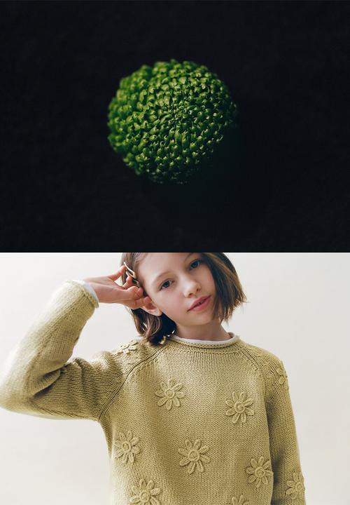 MANGO - Sweater BARLEY - Dark Green