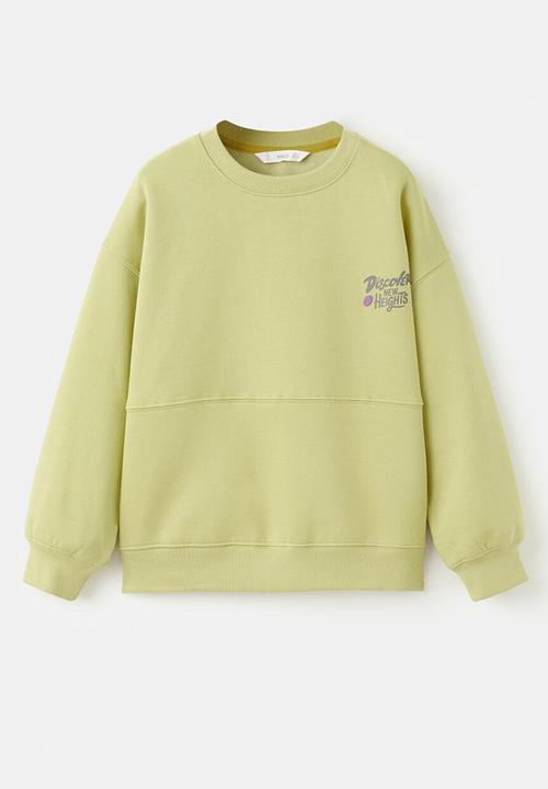 MANGO - Sweatshirt EDISCO - Bright Yellow