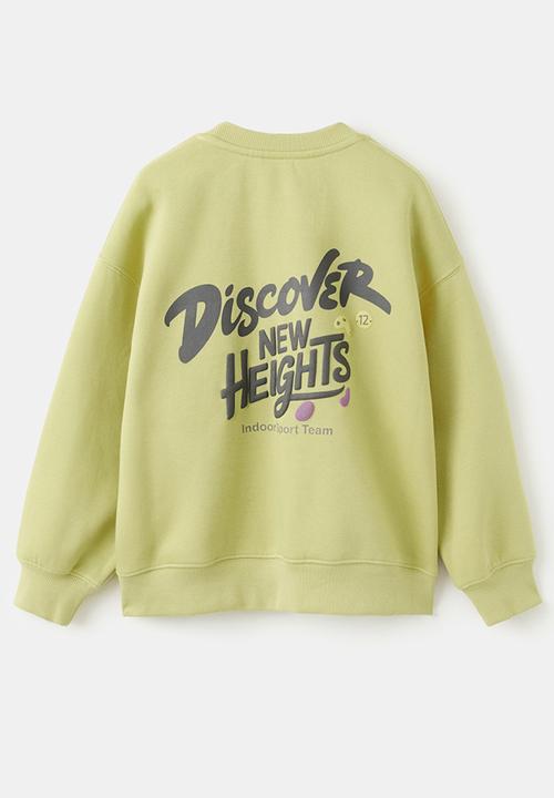 MANGO - Sweatshirt EDISCO - Bright Yellow