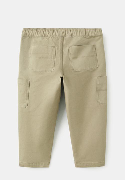 MANGO - Pantalon - Green