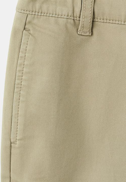 MANGO - Pantalon - Green