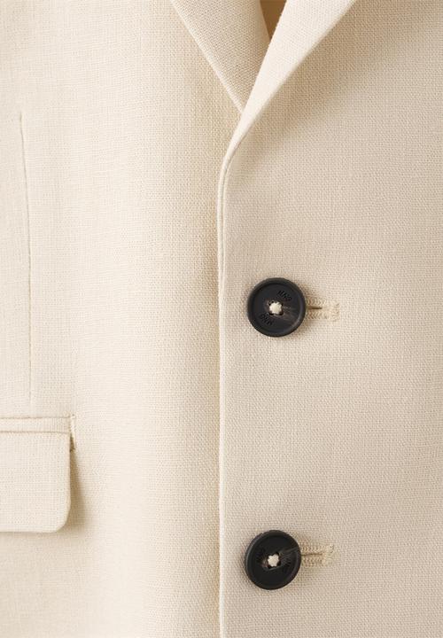 MANGO - Chaqueta - Light Beige