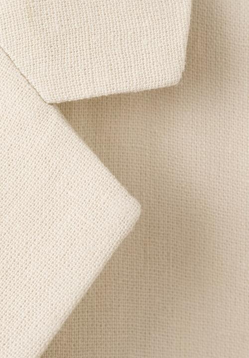 MANGO - Chaqueta - Light Beige
