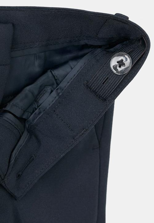 MANGO - Pantalon - Navy