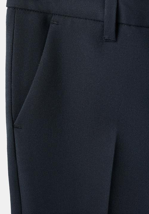 MANGO - Pantalon - Navy