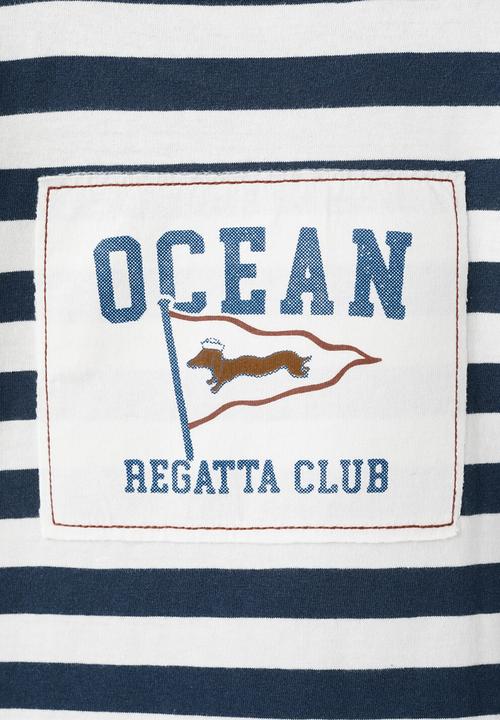 MANGO - T-Shirt FREGATA - Navy