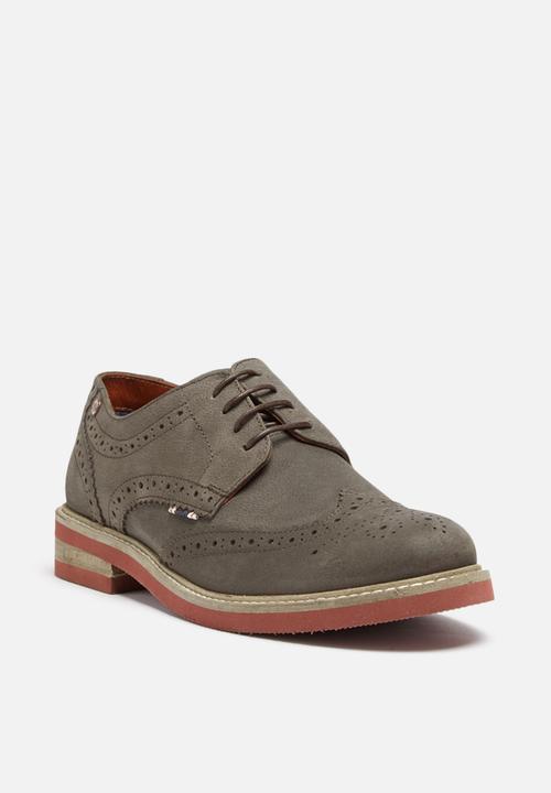 Jack & Jones - Smart nuback brogue shoes 