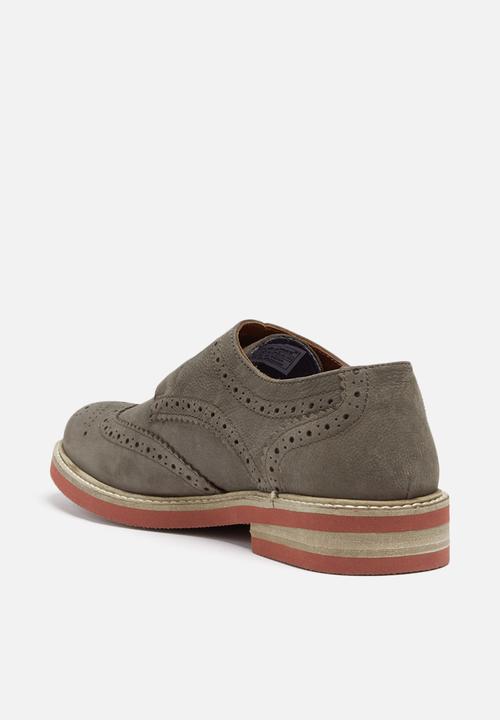 Jack & Jones - Smart nuback brogue shoes 