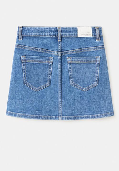 MANGO - Skirt LILY - Open Blue