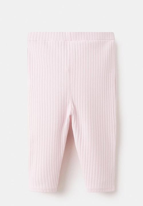 MANGO - Leggings - Pink