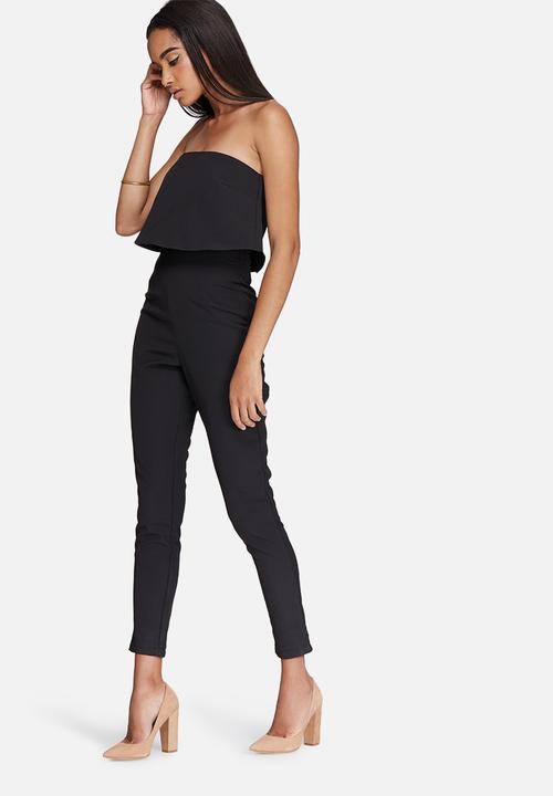 Missguided - Bandeau double layer jumpsuit
