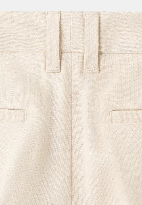 MANGO - Trousers RIOP - Light Beige